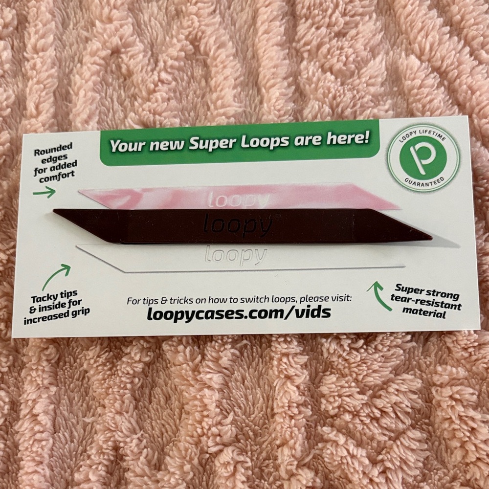Dark Brown Loopy Super Loop. Excellent condition